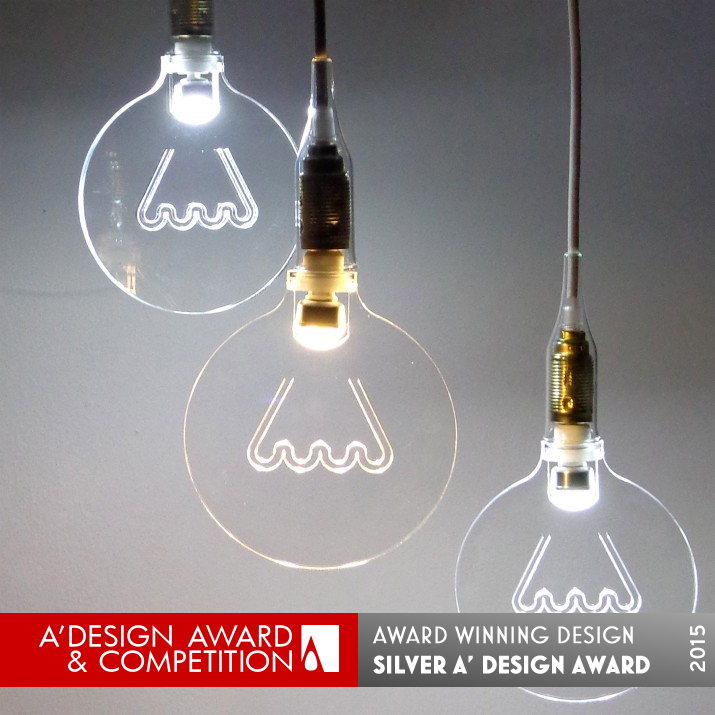 the Light in the Bubble Lamp by Andrea Ciappesoni Silver Lighting Products and Fixtures Design Award Winner 2015 