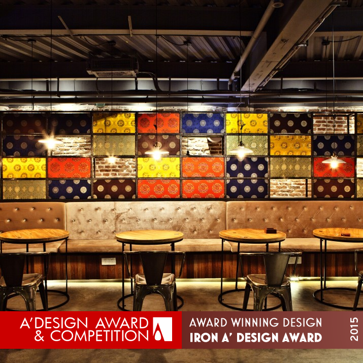 Kongge Caffee Community Cafe by Sea King Iron Interior Space and Exhibition Design Award Winner 2015 