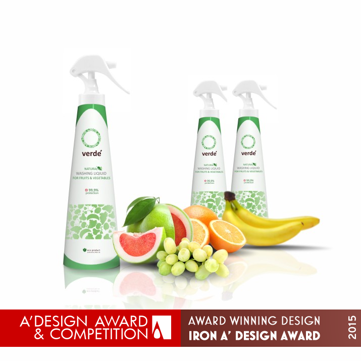 Washing liquid for fruits & vegetables Washing Liquid Container by Stanislav Schvechkov Iron Packaging Design Award Winner 2015 