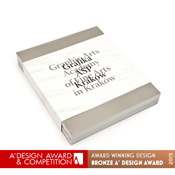 Grafika ASP Kraków Artistic Catalogue by Aleksandra Toborowicz Bronze Graphics, Illustration and Visual Communication Design Award Winner 2015 