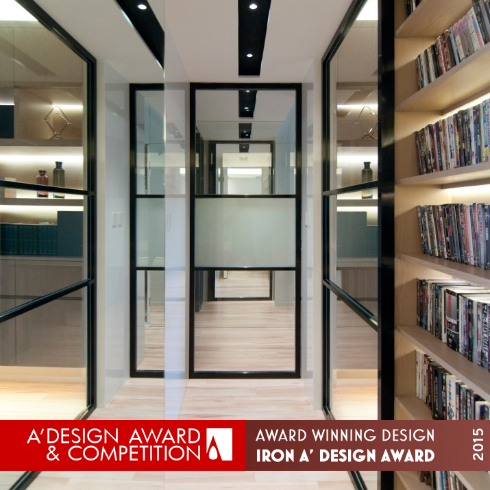 Celestial Heights - reflect illusion Residential - apartment by Tik Chan Iron Interior Space and Exhibition Design Award Winner 2015 