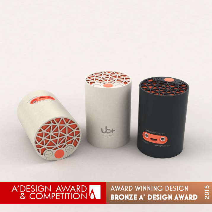 UB+ Eupho Portable Bluetooth Speaker by TGI Technology Pte Ltd Bronze Digital and Electronic Device Design Award Winner 2015 