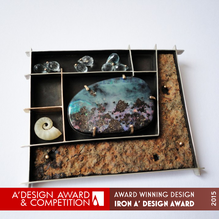 Private Collection Brooch by Petra Boehler Iron Jewelry Design Award Winner 2015 