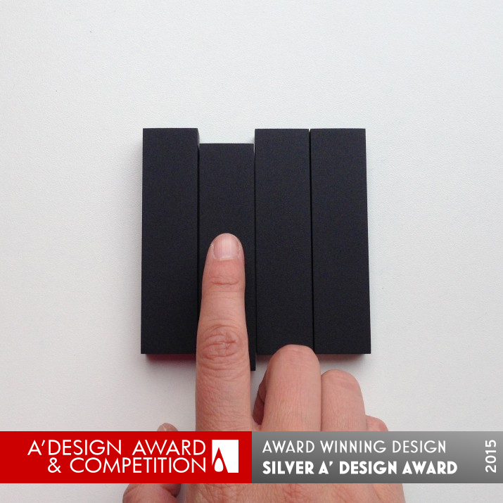 Aesteem Lightswitch by Pieter Stichelbaut Silver Building Materials and Construction Components Design Award Winner 2015 