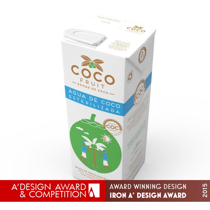 Coco Fruit Beverage Package by Taiam Ebert Iron Packaging Design Award Winner 2015 