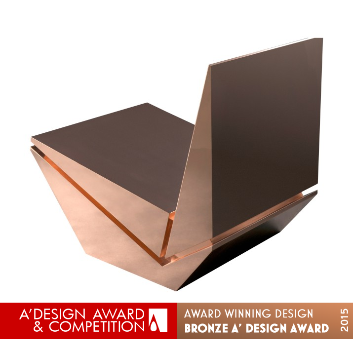 zozimo armchair Armchair by Ronald Scliar Sasson Bronze Furniture Design Award Winner 2015 