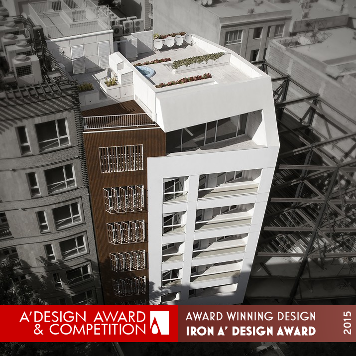 No.12 Residential Building by Niloofar Niksar Iron Architecture, Building and Structure Design Award Winner 2015 