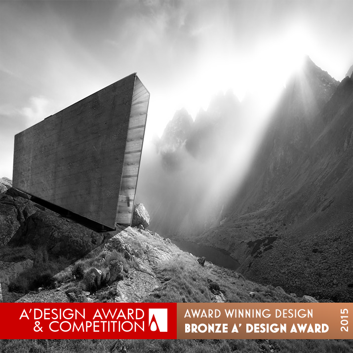 View Meditation Bivouac Multifunction by Daniele Verducci Bronze Architecture, Building and Structure Design Award Winner 2015 