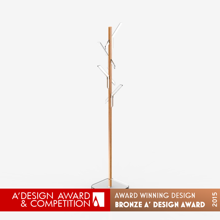 Phantom Phantom Coat Rack  by Yu Hiraoka Design Bronze Furniture Design Award Winner 2015 