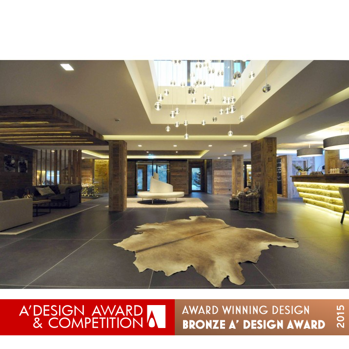 Hotel de Rougemont Hotel, Residences, SPA by Claudia Sigismondi & Andrea Proto Bronze Interior Space and Exhibition Design Award Winner 2015 