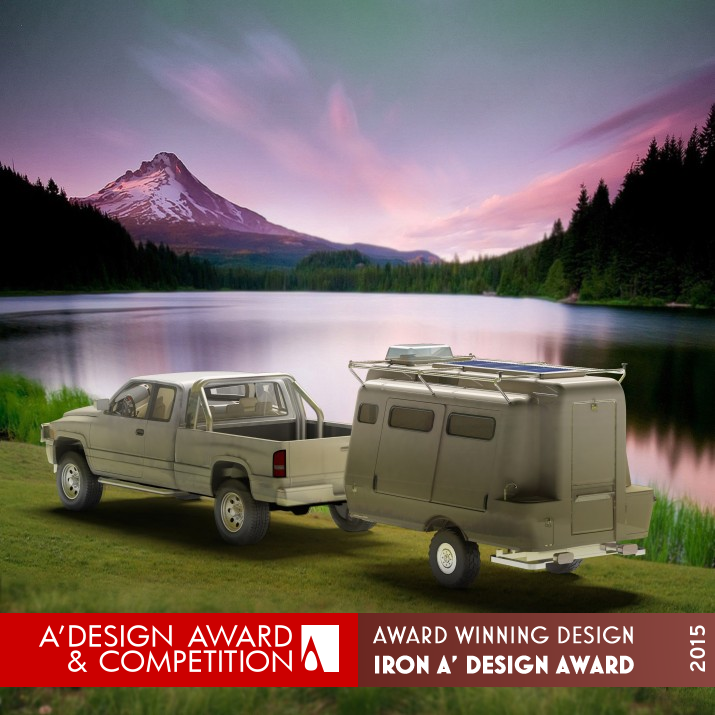 Elovan Camping Trailer by Hakan Gürsu Iron Vehicle, Mobility and Transportation Design Award Winner 2015 