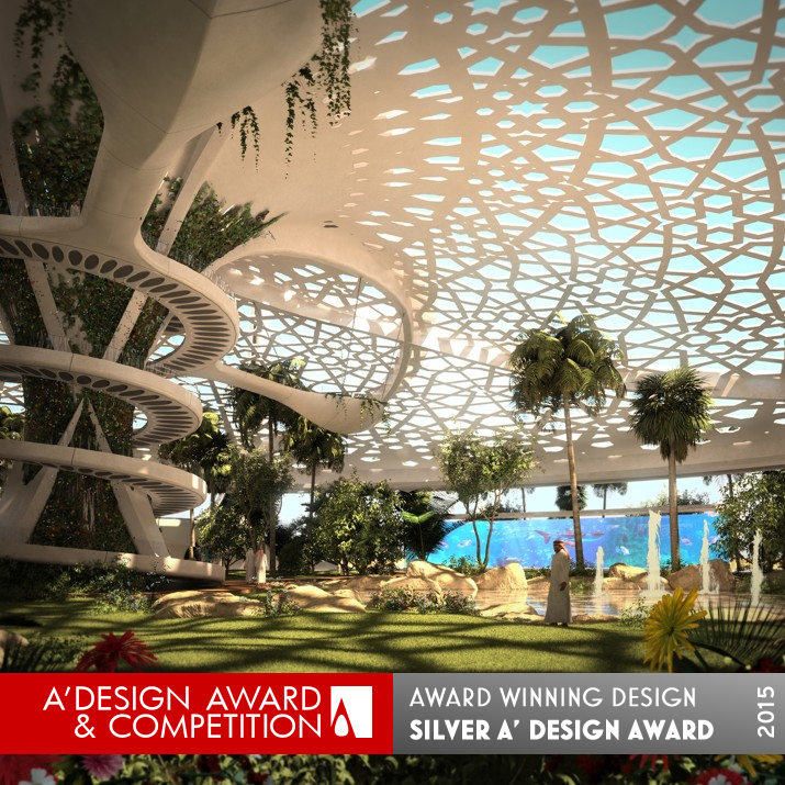 A Palace For Nature VIP Palace by sanzpont [arquitectura] Silver Landscape Planning and Garden Design Award Winner 2015 