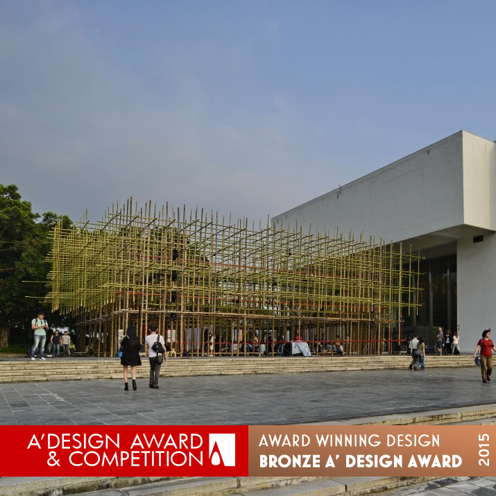 Landscape of the Boundary  Spatial Installation by Su Fuyuan, Chen Xuancheng & Jen Tahsie Bronze Fine Arts and Art Installation Design Award Winner 2015 