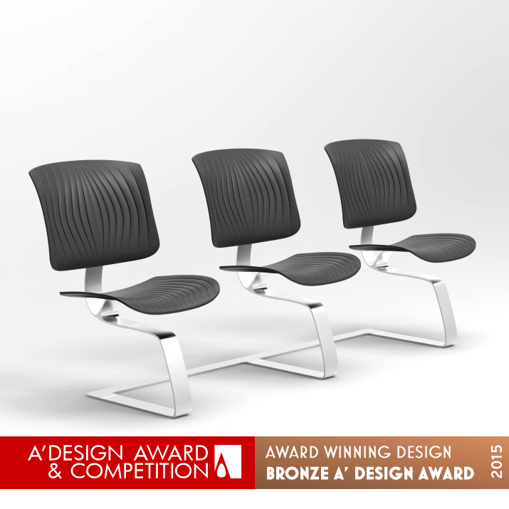 Vento Seating System by Vir Karamchandani Bronze Furniture Design Award Winner 2015 