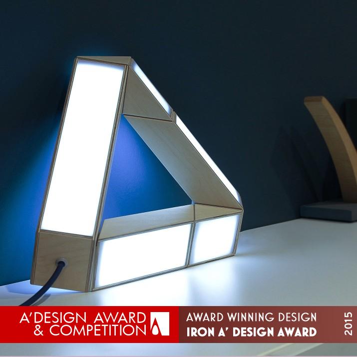 5 by 5 Multifunctional Lamp by Maria Oikimus Iron Lighting Products and Fixtures Design Award Winner 2015 