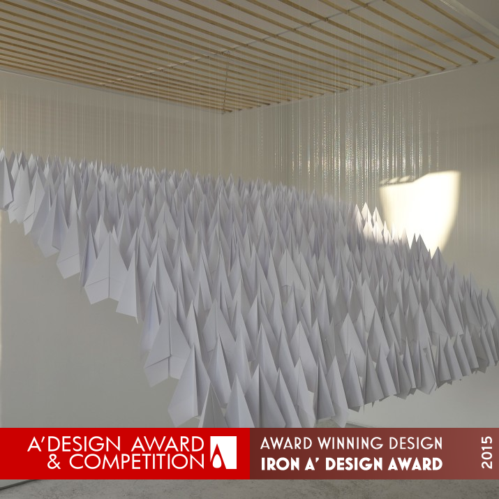 Rise Art installation by Maria Pedras & Frederico Roeber Iron Fine Arts and Art Installation Design Award Winner 2015 