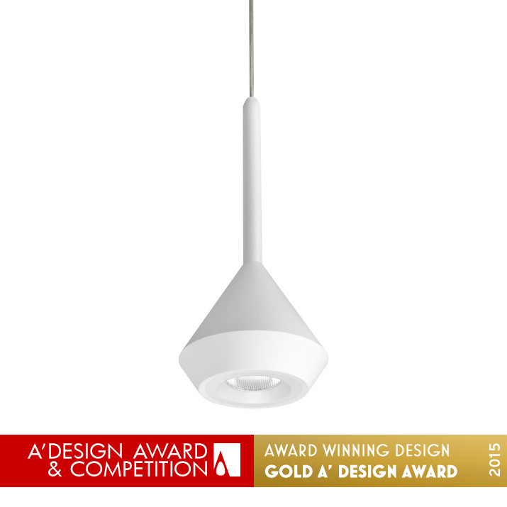 Spin Suspended Luminairy by Ruben Saldana Acle Golden Lighting Products and Fixtures Design Award Winner 2015 