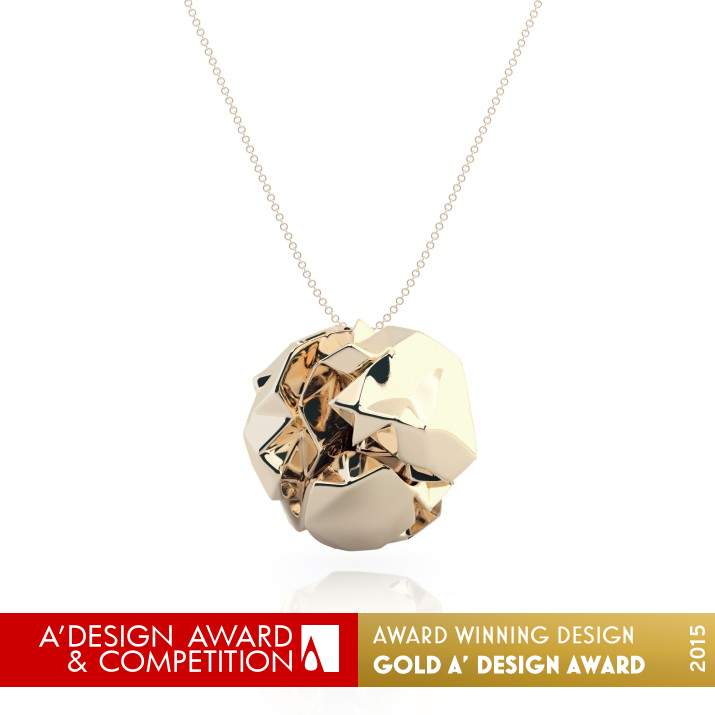 Skræp Pendant by Steven Yang Avis Golden Jewelry Design Award Winner 2015 