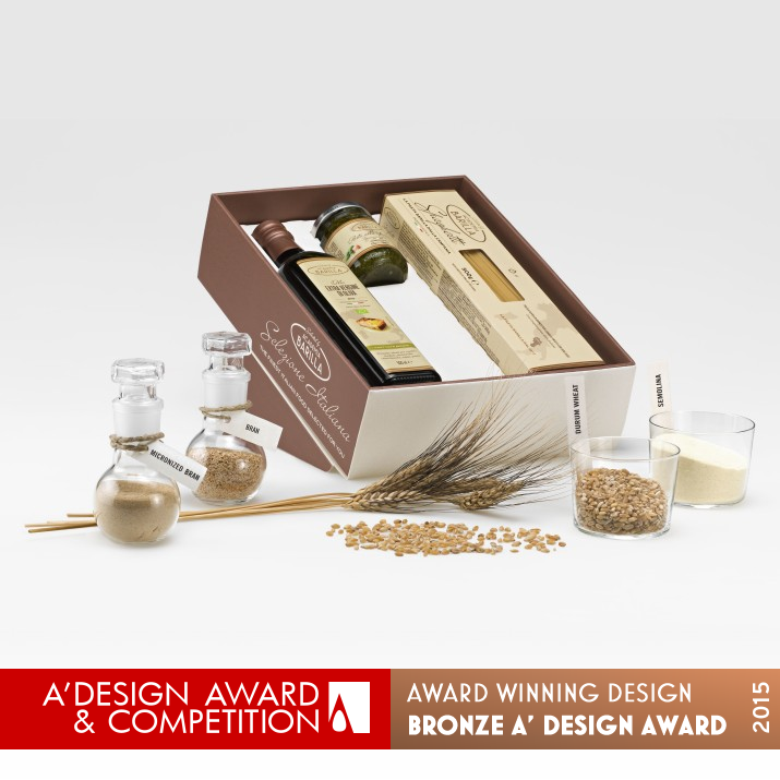 Selezione Italiana Food by Favini & Barilla & Draeger GPP Bronze Packaging Design Award Winner 2015 