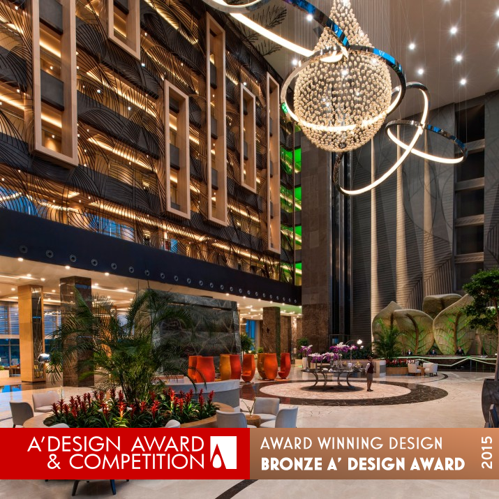 REGNUM CARYA HOTEL LOBBY  Lobby  by ARKETIPO DESIGN Bronze Interior Space and Exhibition Design Award Winner 2015 