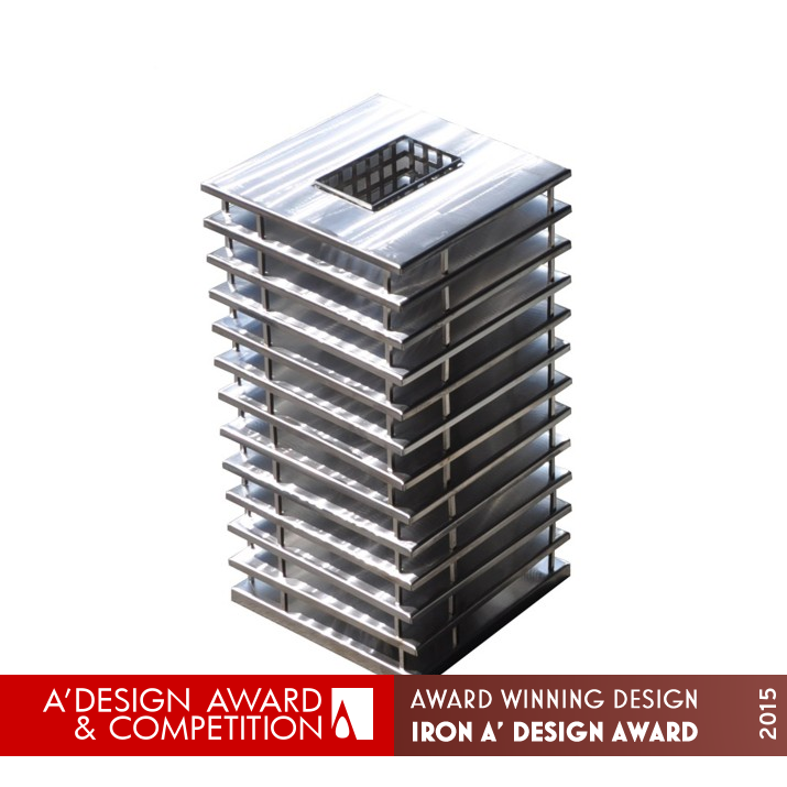 Escala 1/100 Under plate by Huberto and Oriente Aldaz González-Mayo Iron Furniture Design Award Winner 2015 