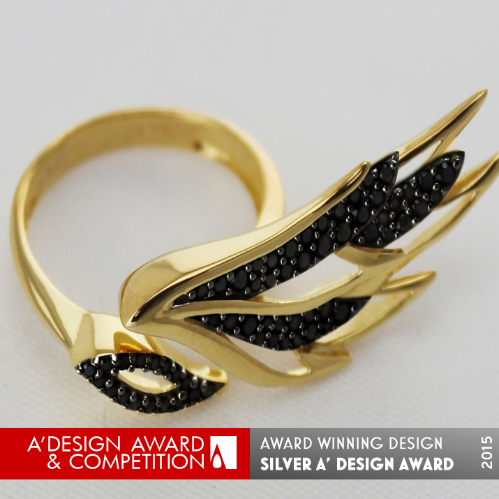 Garuda Collection Ring, Earrings by Amelia Rachim and MAESTÁ Design Team Silver Jewelry Design Award Winner 2015 