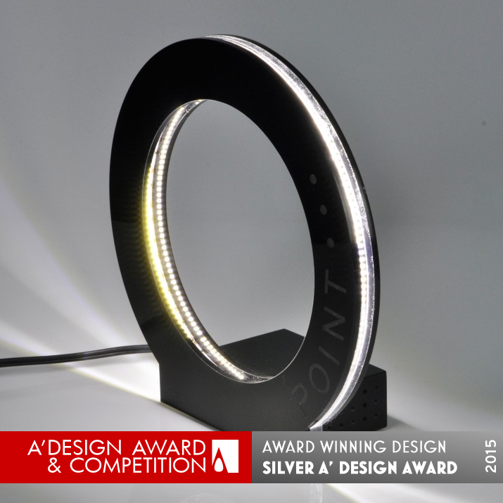 Point Table lamp by Impress Design Silver Lighting Products and Fixtures Design Award Winner 2015 