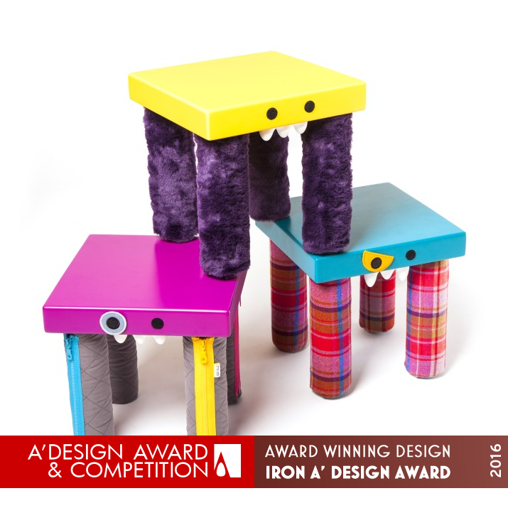 Creachair Playing and Learning Chair by Oblikus Design Studio Iron Baby, Kids' and Children's Products Design Award Winner 2016 