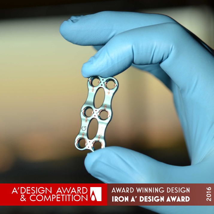 Binary® Anterior Cervical Plating System by J. Landon Gilkey Iron Medical Devices and Medical Equipment Design Award Winner 2016 