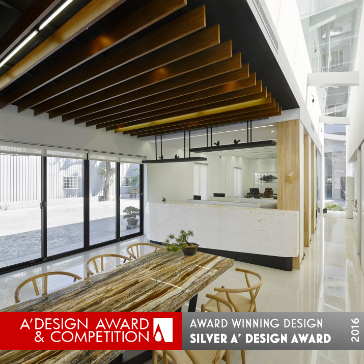 Light slit Office by Goody Design Co., Ltd. Silver Interior Space and Exhibition Design Award Winner 2016 