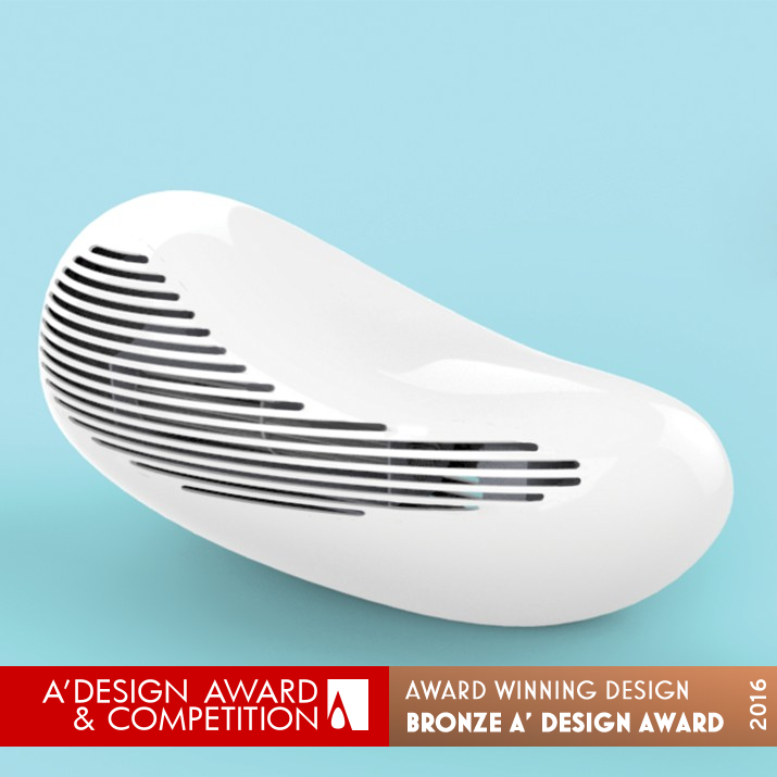 Pebble Indoor Heater by Elaheh Tassavor Bronze Home Appliances Design Award Winner 2016 