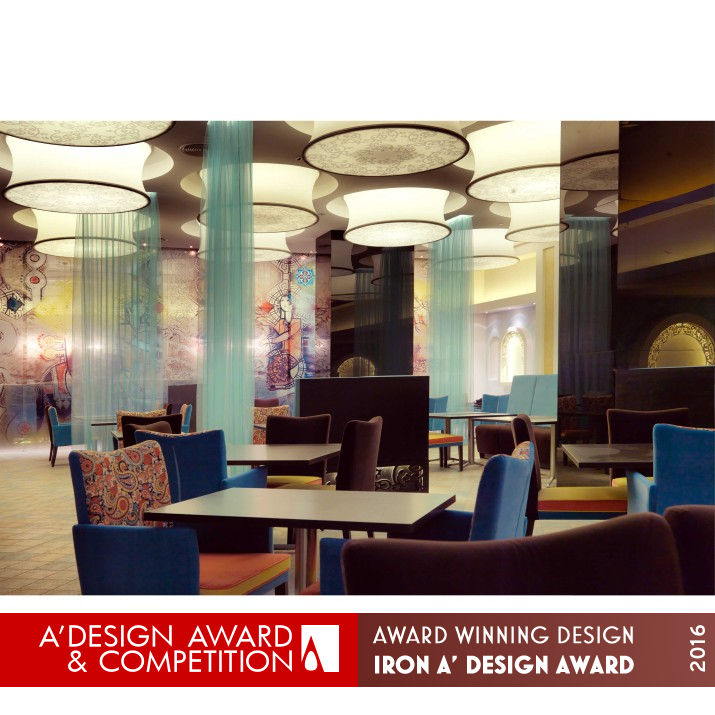 Vadi Authentic Iranian Restaurant Restaurant within a Hotel by Shiva Aghababaei Iron Interior Space and Exhibition Design Award Winner 2016 