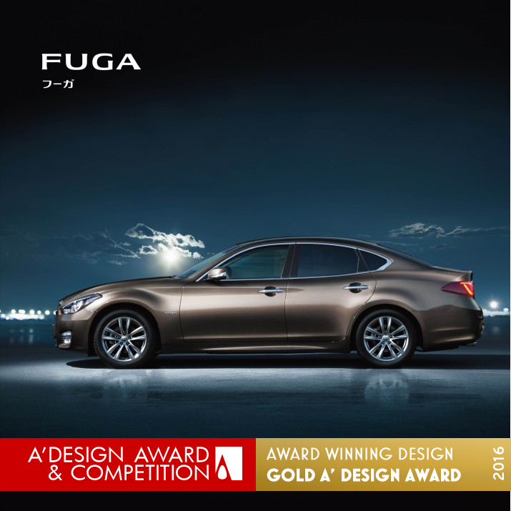 Nissan Fuga Brochure by Yoshihiro Mimura & Junichi Yokoyama Golden Graphics, Illustration and Visual Communication Design Award Winner 2016 