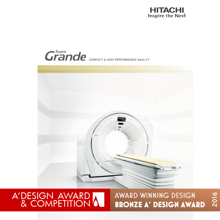 Hitachi-Medico Supria Brande Brochure by E-graphics communications Bronze Graphics, Illustration and Visual Communication Design Award Winner 2016 