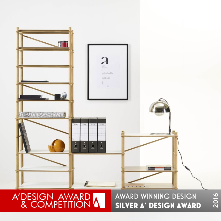 Andamio Shelving System by Florian Gross & Kike Macías Silver Furniture Design Award Winner 2016 