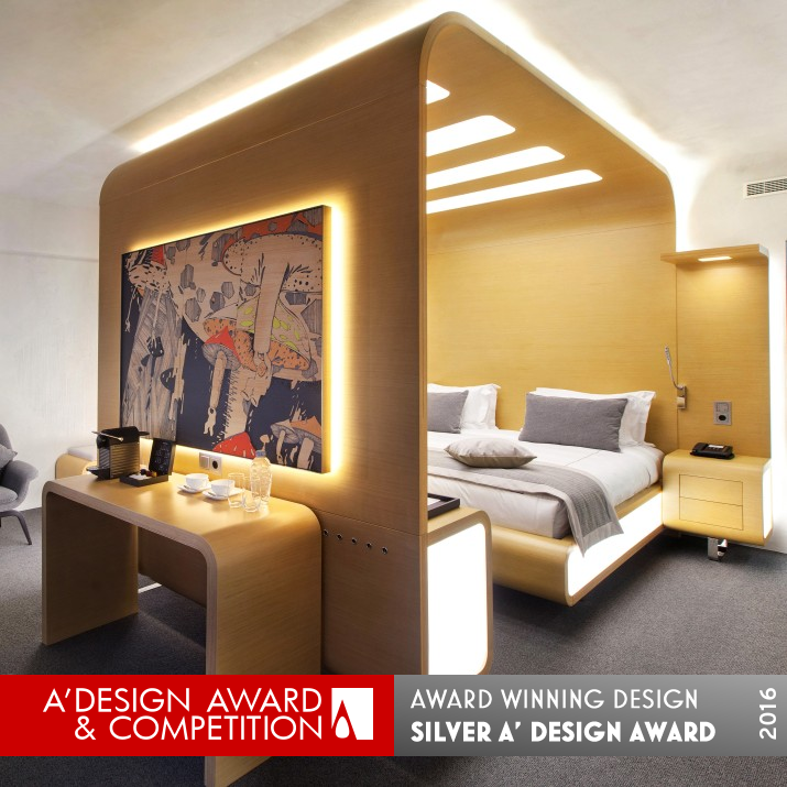 Hotel StandArt Hotel by Varvara Filatova & Peter Bragovskiy Silver Interior Space and Exhibition Design Award Winner 2016 