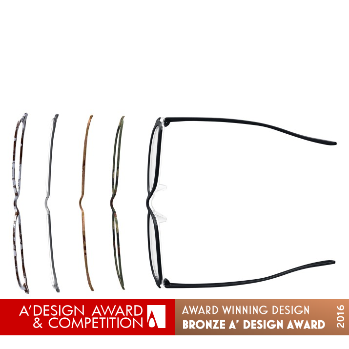 Glasses Plus Interchangeable Cover Frame by Yi Teng Shih & Jiani Zeng Bronze Jewelry Design Award Winner 2016 