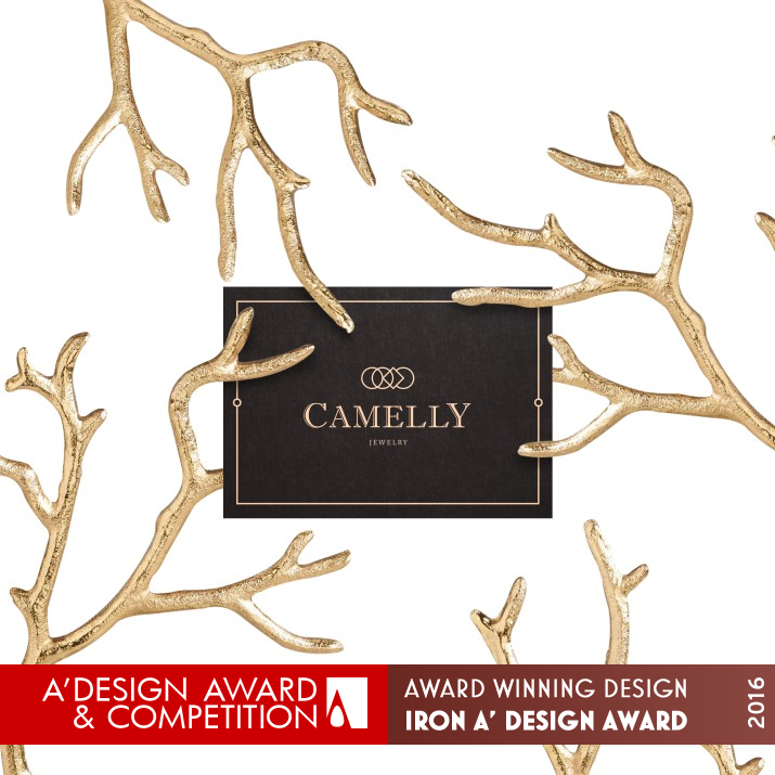 Camelly Jewelry Jewelry branding by Hwanie Choi Iron Graphics, Illustration and Visual Communication Design Award Winner 2016 