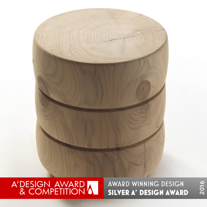 Tri Sgabello by Ascanio Zocchi Silver Furniture Design Award Winner 2016 