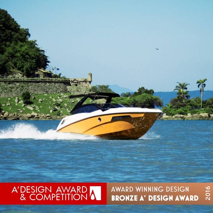 FS 275 Wide Bowrider Motorboat by FS Yachts Bronze Yacht and Marine Vessels Design Award Winner 2016 