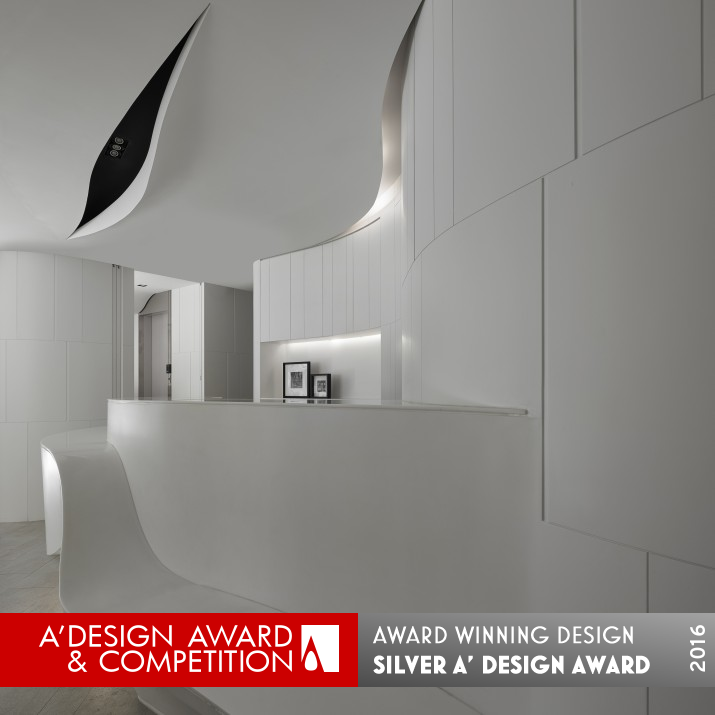 Curvature - Dimension and Extension Dentist Clinic by Tang, Chung-han Silver Interior Space and Exhibition Design Award Winner 2016 