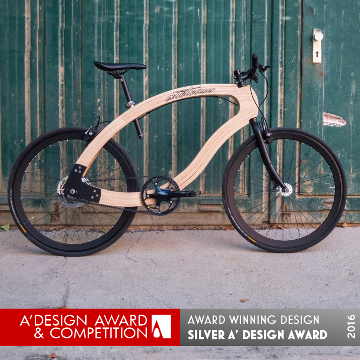 wooden ebike Science meets Sustainability by Matthias Broda, aceteam Silver Vehicle, Mobility and Transportation Design Award Winner 2016 