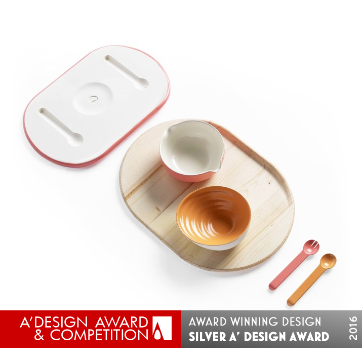 Ium Sensory tableware set by Yi-Hsun Hsu Silver Baby, Kids' and Children's Products Design Award Winner 2016 