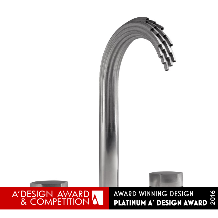 Shadowbrook 3D Printed Metal Faucet by American Standard Platinum 3D Printed Forms and Products Design Award Winner 2016 