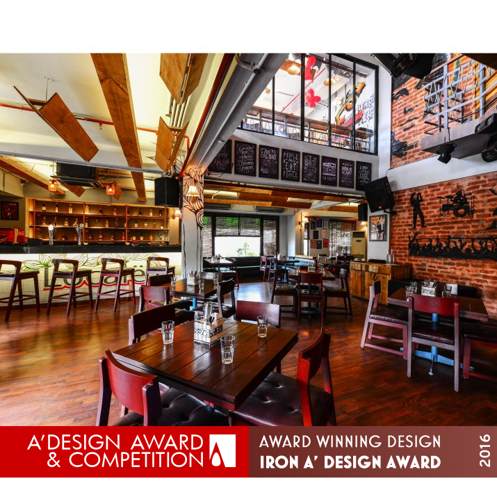 Locale "the pub cafe" Restaurant by Devesh Bhatia Iron Hospitality, Recreation, Travel and Tourism Design Award Winner 2016 