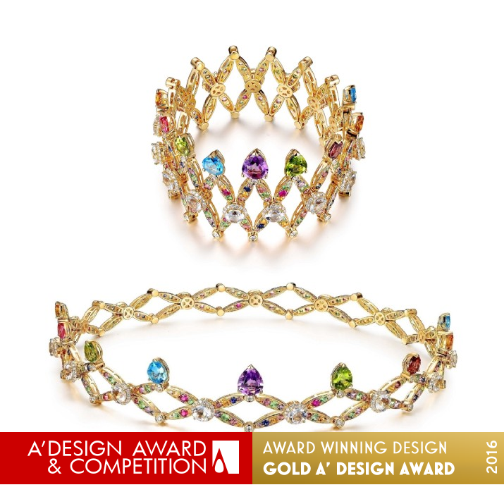 Princess X Transformable Fine Jewelry by James Ganh Golden Jewelry Design Award Winner 2016 