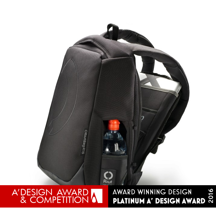 RiutBag R15 Secure Laptop Backpack by Secure Laptop Backpack Platinum Fashion and Travel Accessories Design Award Winner 2016 