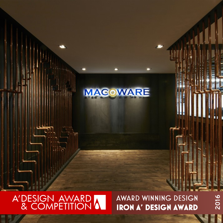 Macoware Head Office Office by Siu Kwok Kin Stanley Iron Interior Space and Exhibition Design Award Winner 2016 