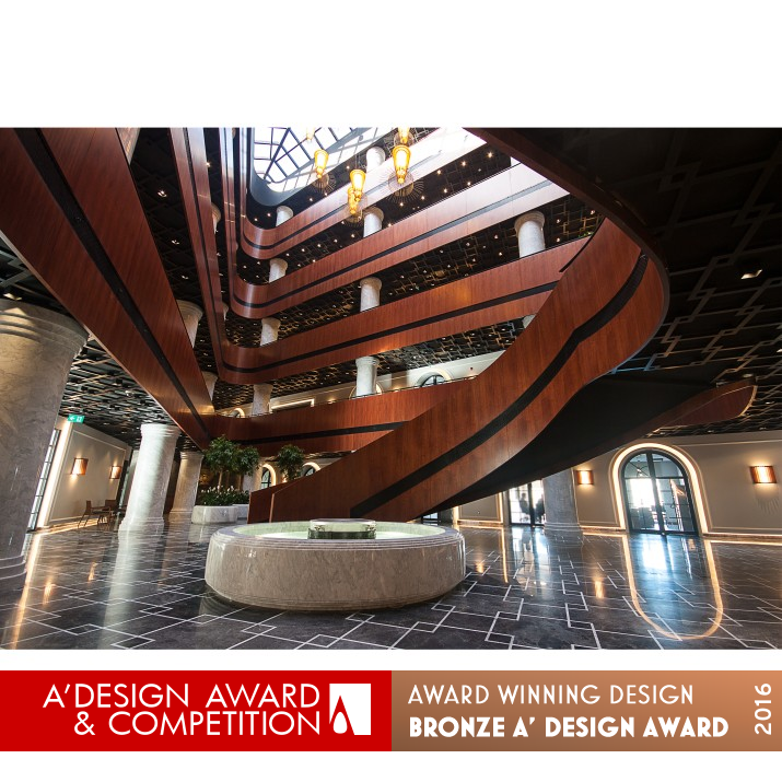 Ipek University Presidency Office Building by Craft312 studio Bronze Interior Space and Exhibition Design Award Winner 2016 