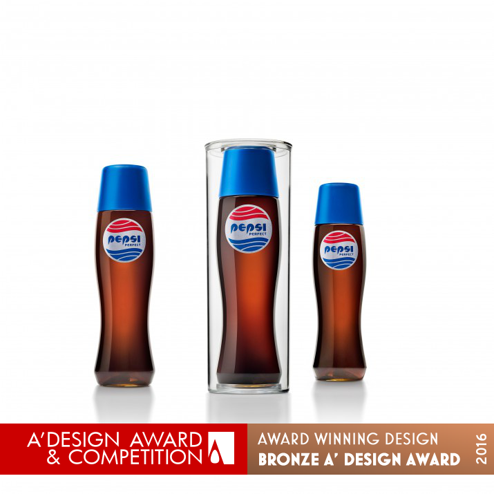 Pepsi Perfect Limited Edition Beverage Bottle by PepsiCo Design & Innovation Bronze Advertising, Marketing and Communication Design Award Winner 2016 
